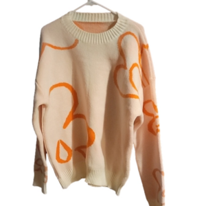 ❤️3 For 20.Bundle&save❤️Orange Temu sweater